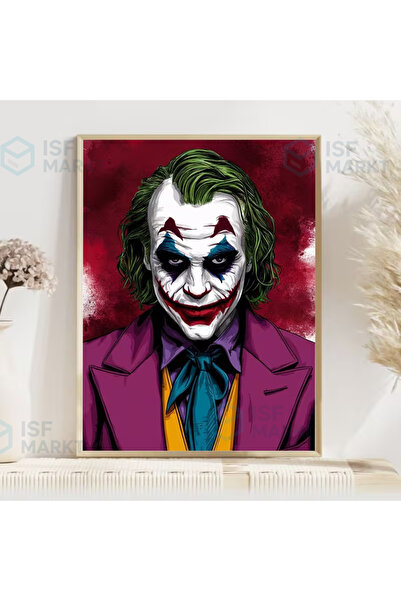 ISF MARKT 30×40 cm Büyük Boy 5D Yuvarlak Tam Delikli Elmas Boyama – Palyaço M...