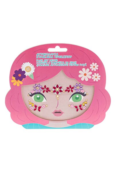 OEM Rhinestones Stickers for Kids Flower Face