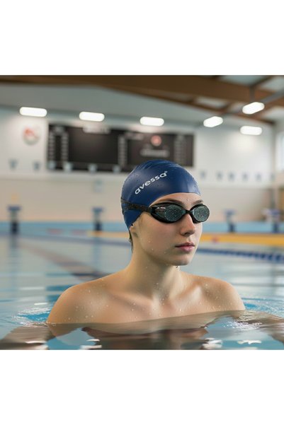 nkspor Silicone Pool Cap - Pool - Sea Cap - Pu Coating - Ear - Head Cover