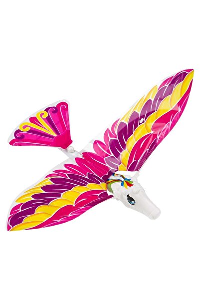OEM White Flying Unicorn Colorful Wings 40cm