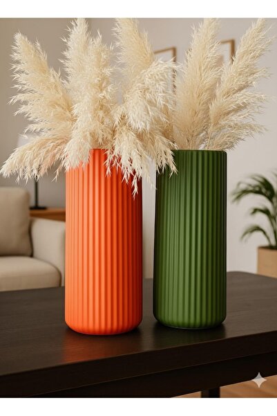 Heryerden Conical Vase (Decorative Plastic Vase) 20 cm Plastic Vase