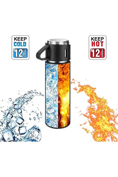 fitto Stainless Steel Water Bottle with Gift Box, Insulated Coffee Cup