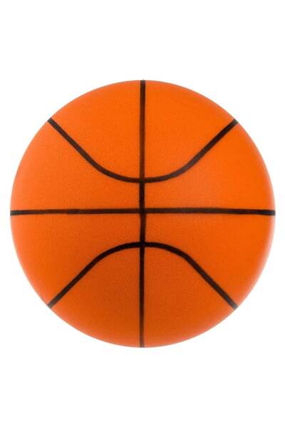 OEM Silent Basketball Black Orange Ø24cm