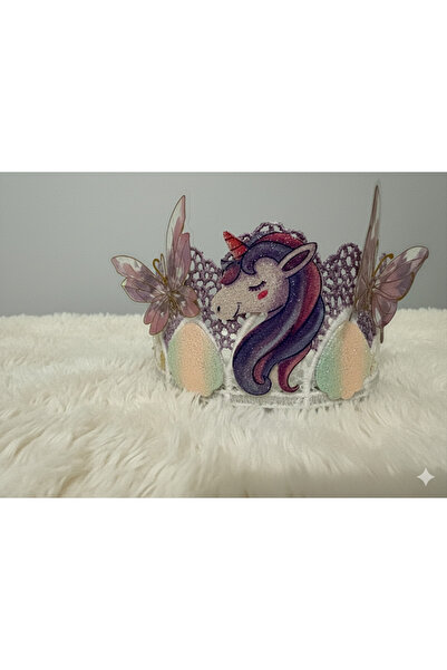 Home Unicorn Çocuk&Bebek Doğumgünü Tacı