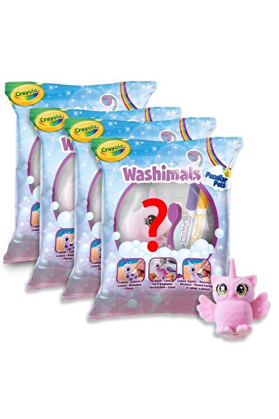 OEM Crayola Washimals Adorable Animals & Markers (6 Models) - Giochi Preziosi