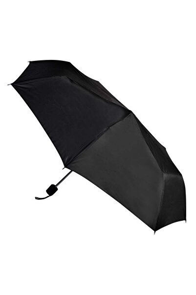 OEM Black Manual Folding Rain Umbrella 53cm