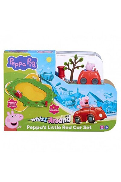 OEM Peppa Pig Whizz Around Set cu Masina - Hasbro