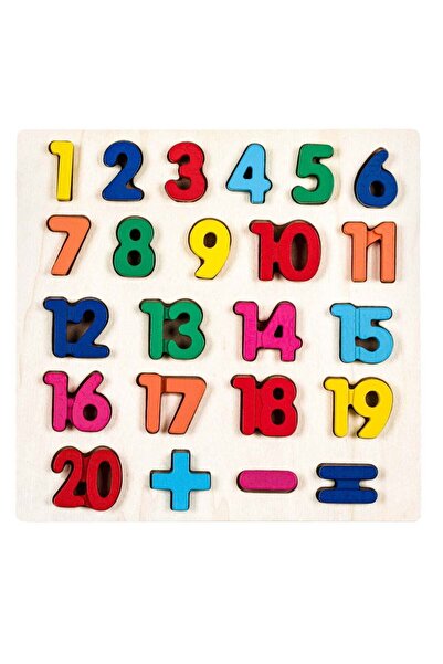 OEM Wooden Puzzle Numbers (23 pieces) - 28x27.5cm