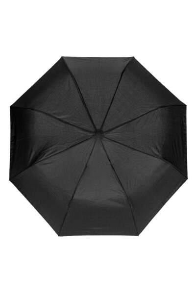 OEM Umbrela de Ploaie Pliabila Automata Neagra 31cm