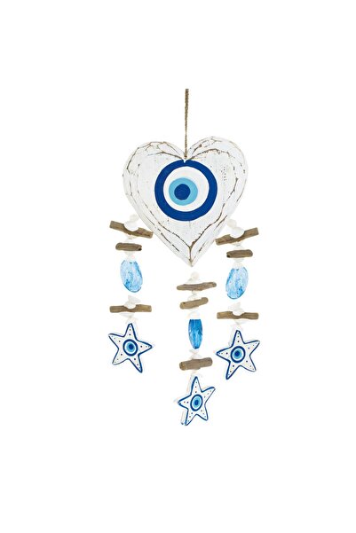 OEM Decoratiune Suspendabila din Lemn Inima Ochi Scoici Fildes Stele de Mare ...