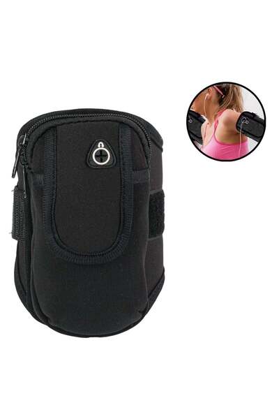 OEM Black Sports Armband 14x19cm