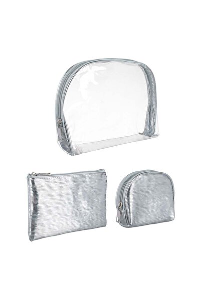 OEM Silver Eyeshadow Palette Set - 3pcs