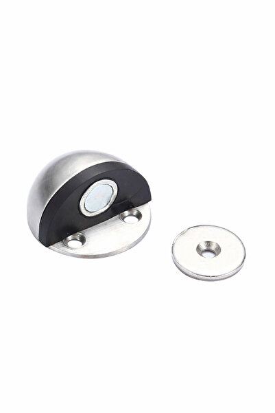 Marelli MIKNATISLI inox yarım ay tipi (saten) yer tamponu (3M sticker HEDİYELİ)