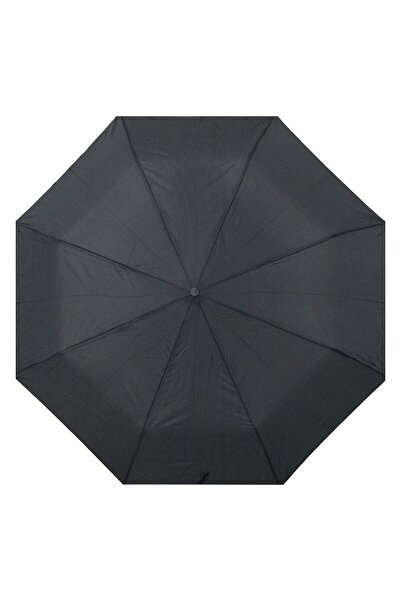OEM Automatic Folding Rain Umbrella Grey Dots & Strap 32.5cm