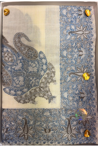 SH Shemagh Kashmiri wool shawl quarter term
