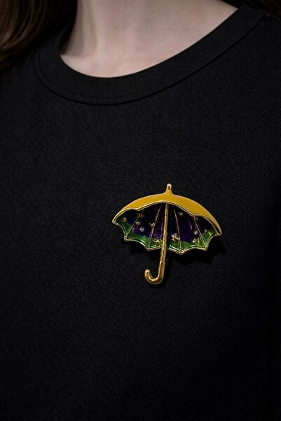 Pinkar Studio Şemsiye Broş