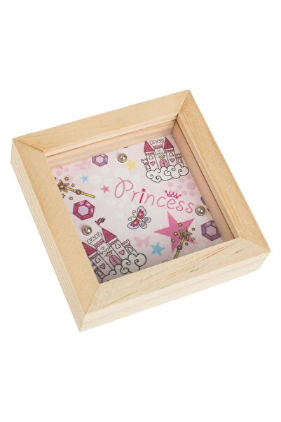 OEM Wooden Toy Ball Box Princess Model 8x8x2cm