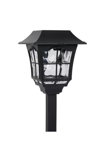 OEM Lampa Solara Vitraliu Neagra 32cm