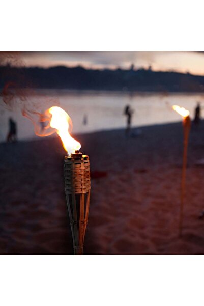 OEM Bamboo Torch with Black Container 180ml - 120cm