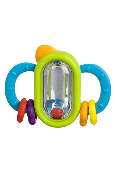 OEM Играчка дрънкалка с огледало и дръжки 11x9 см