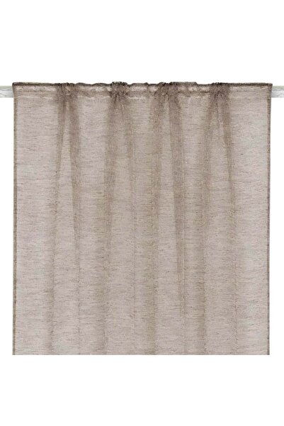 OEM Perdea Decorativa Bej cu Banda pentru Fereastra 140x140cm