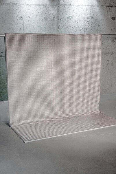 Apex Halı Safran 8122SA Gri Akrilik Saçaklı Halı