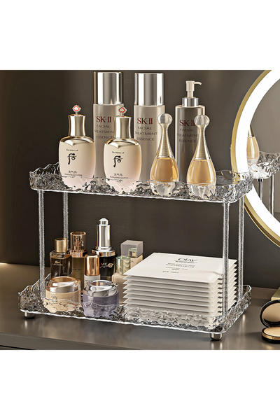 FAMILY Co. Cilt Bakım Ürünü Düzenleme Rafı Kozmetik Banyo Tezgah Düzenleyici ...