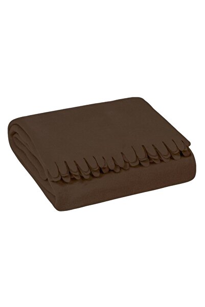 OEM Brown Fleece Winter Blanket for Armchair 170x130cm