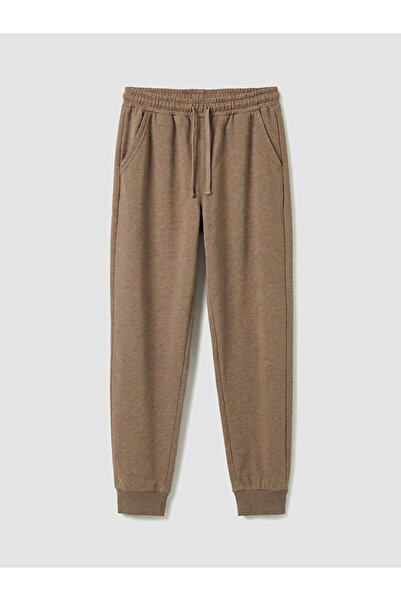 LC Waikiki Lcw Kids Beige Boy's Jogger Sweatpants with Elastic Waist