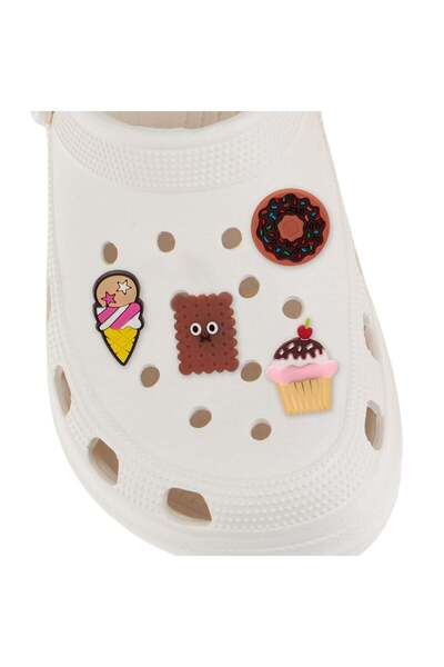 OEM Accessories Decorated Clogs Cakes - 4pcs