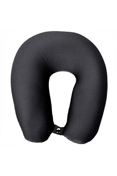 OEM Black Travel Pillow 24x26cm