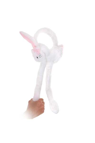 OEM Aparatori de Urechi cu Model Pisica Alba Roz din Blana Artificiala & Misc...