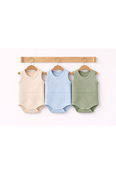 CAN BABY طقم ملابس داخلية للأطفال من CanBaby مكون من 3 قطع من عمر 0-3 أشهر - ...