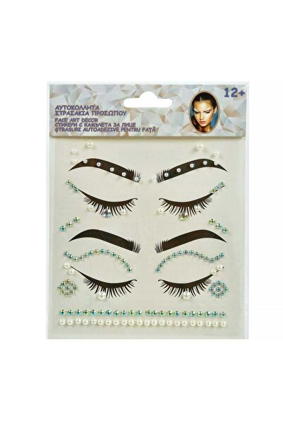 OEM Rhinestones and Beads Stickers for Face