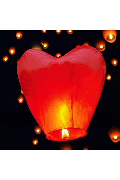 OEM Red Heart Paper Lantern 38x55x96cm