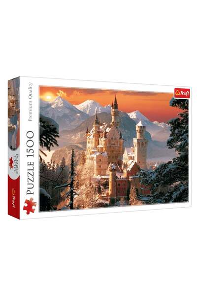 OEM Puzzle Castle Neuschwanstein Germany (1500 Pieces) - Trefl