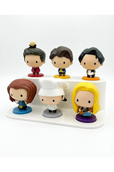 Aryen Friends Figür Standı Beyaz | Koleksiyonluk Dekoratif Biblo Masaüstü