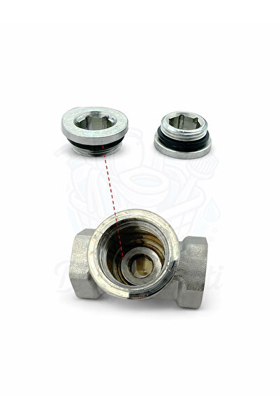 banyosepeti صمام إيقاف مدمج، حلمة للجسم الداخلي متوافقة مع جيبيريت