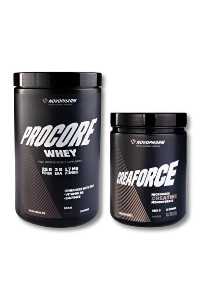 Novopharm ProCore Whey Protein 534 g + Creaforce Kreatin 303 g