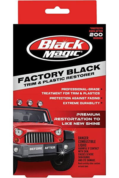 Black Magic 120164 Factory Black Trim Restorer