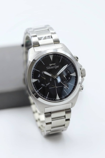 Slazenger Çelik Kordon Erkek Kol Saati 10 ATM Su Geçirmez ASW123-i1327SLZ