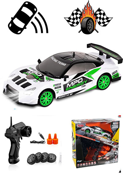 welcomein Oyuncak Uzaktan Kumandalı Aksesuarlı 2.4G Şarjlı 1:24 Drift Arabası...