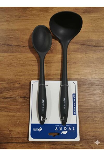 Okumuş Home IVORY Kepçe Kaşık Seti 2'li