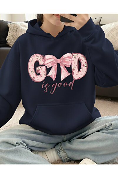 Mayer Butik Unisex Men/Women Good Is Good Custom B Printed Cotton O Oversized...