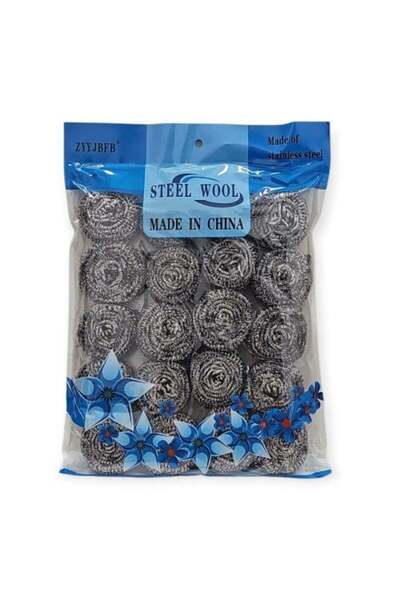 FO Stainless Steel Cleaning Wire – 20 Pieces