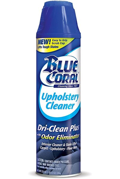BLUE CORAL بخاخ منظف المفروشات DC22 دراي كلين بلس مع مزيل للروائح، 22.8 أونصة