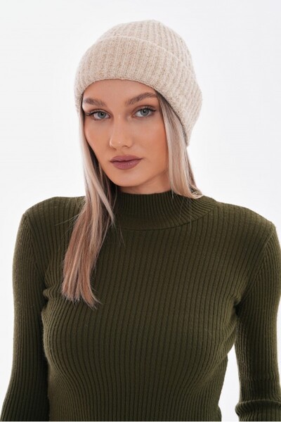 stravis Silvery Beige Beret