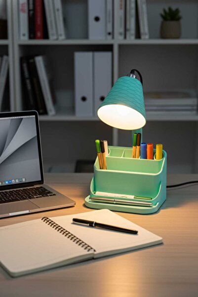 Zaru Concept Kalemlikli Masa Lambası | E14 Duy | Aç Kapa Anahtarlı