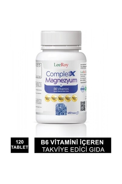 LeeRoy Magnezyum Complex 120 Tablet