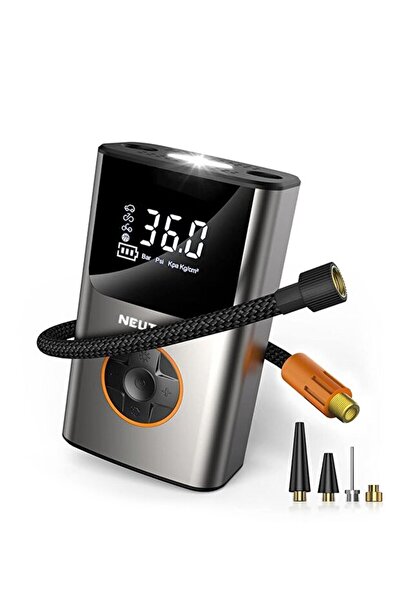 NEUTRON Taşınabilir Şarjlı Kompresör Lastik Hava Pompası